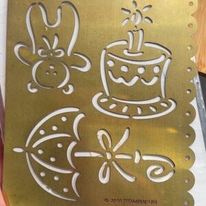 Stampin' Up! Classy Brass Embossing Template